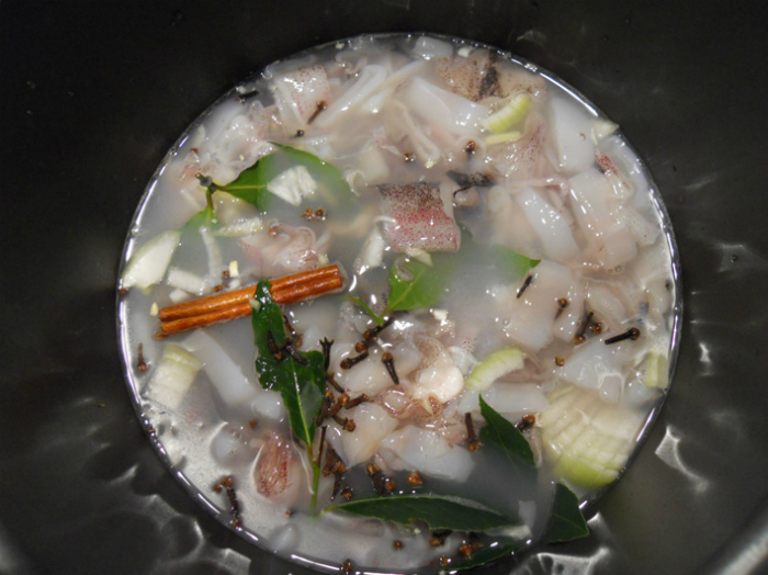 Kalamari stifado